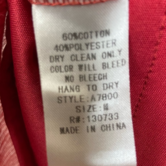 Umgee Rust color with cream crochet trim - Picture 6 of 9